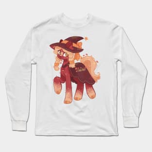 Mushroom Witch Pony Long Sleeve T-Shirt